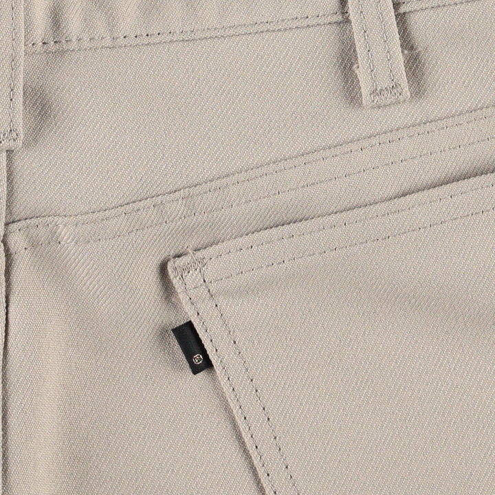 70s-80'S Levi's 10517-6122 Flare Pants, Men's W32 (approx.), Vintage unclear Beige type Vintage Second Hand