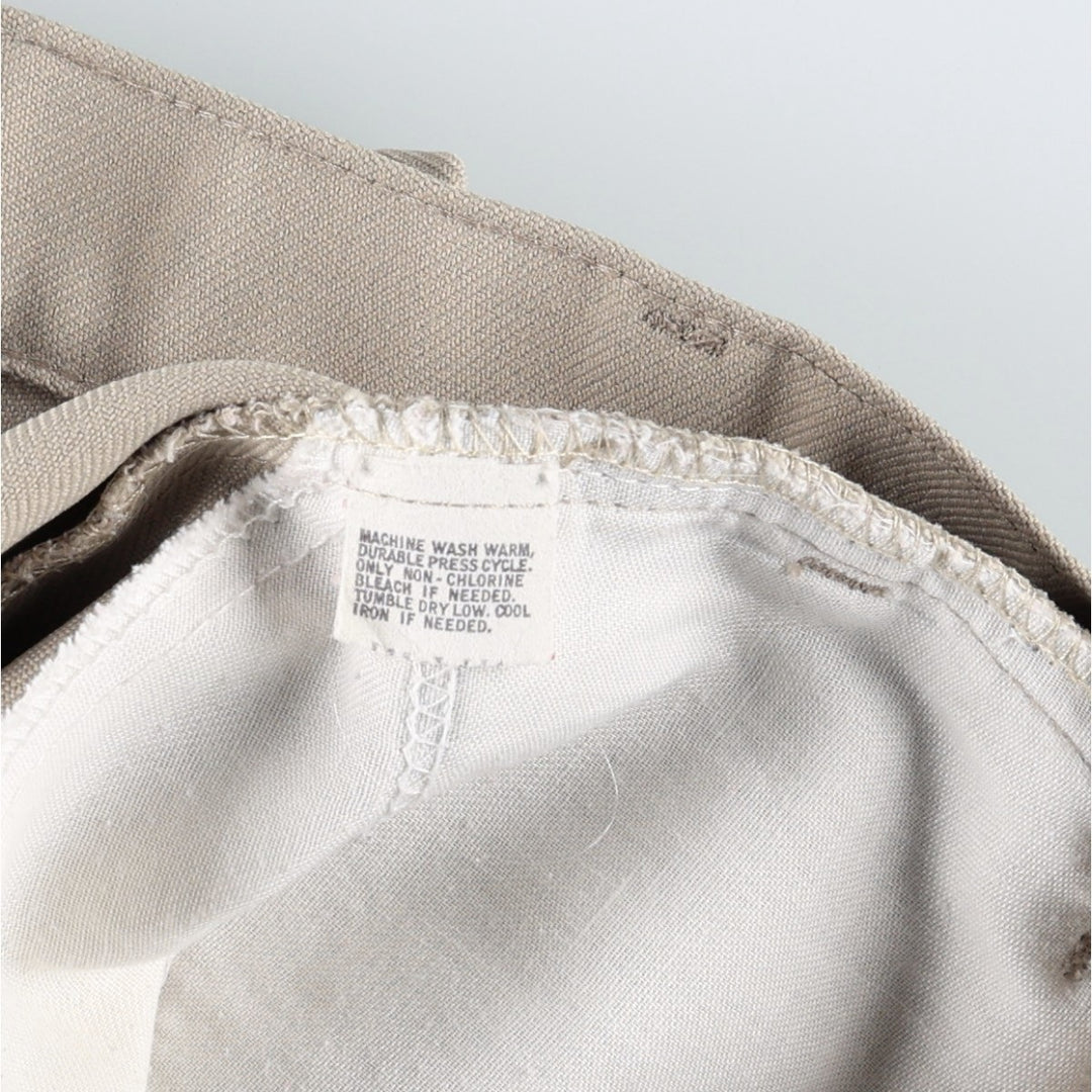 70s-80'S Levi's 10517-6122 Flare Pants, Men's W32 (approx.), Vintage unclear Beige type Vintage Second Hand