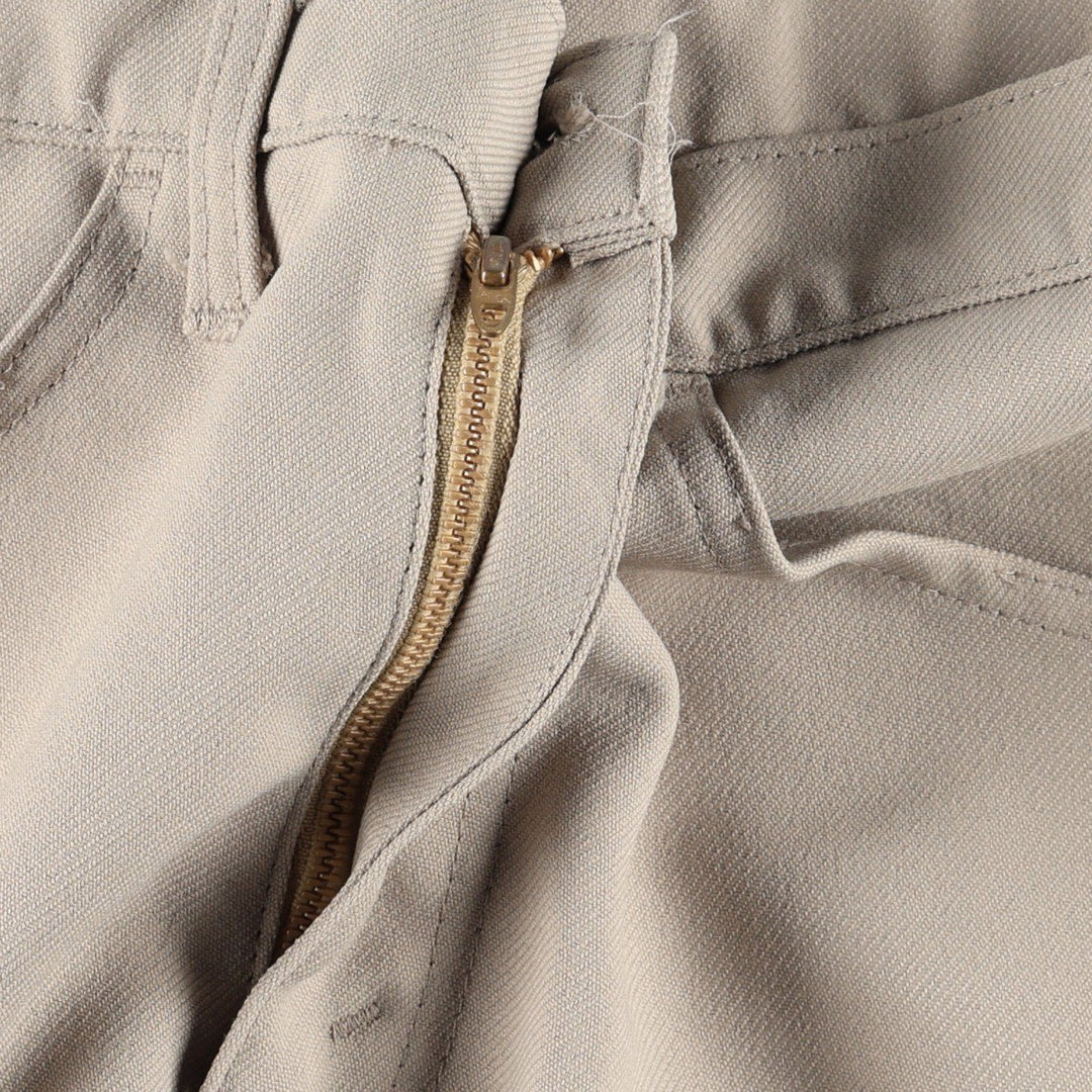 70s-80'S Levi's 10517-6122 Flare Pants, Men's W32 (approx.), Vintage unclear Beige type Vintage Second Hand