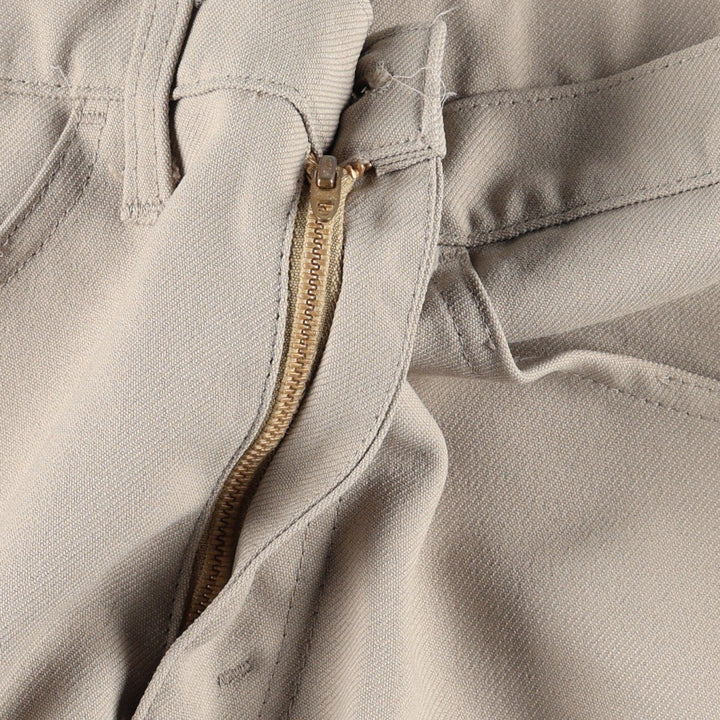 70s-80'S Levi's 10517-6122 Flare Pants, Men's W32 (approx.), Vintage unclear Beige type Vintage Second Hand