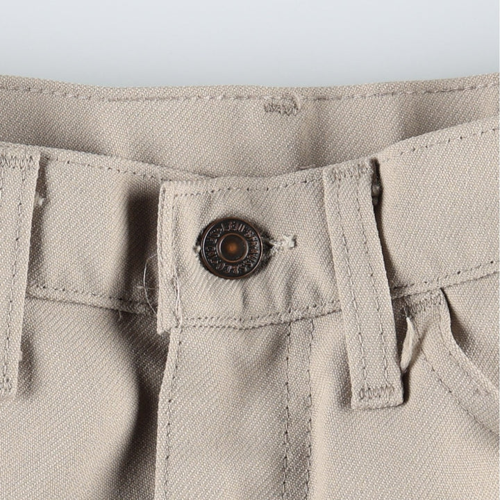 70s-80'S Levi's 10517-6122 Flare Pants, Men's W32 (approx.), Vintage unclear Beige type Vintage Second Hand