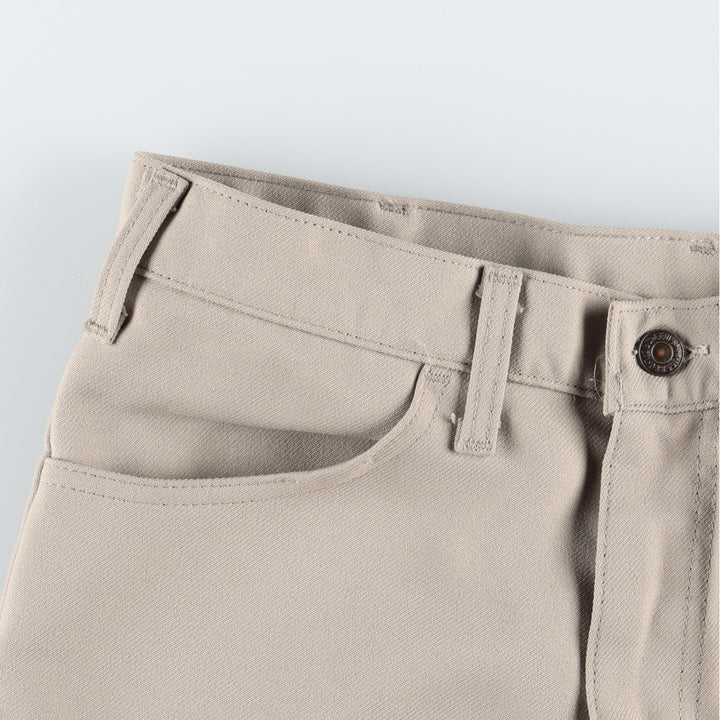 70s-80'S Levi's 10517-6122 Flare Pants, Men's W32 (approx.), Vintage unclear Beige type Vintage Second Hand