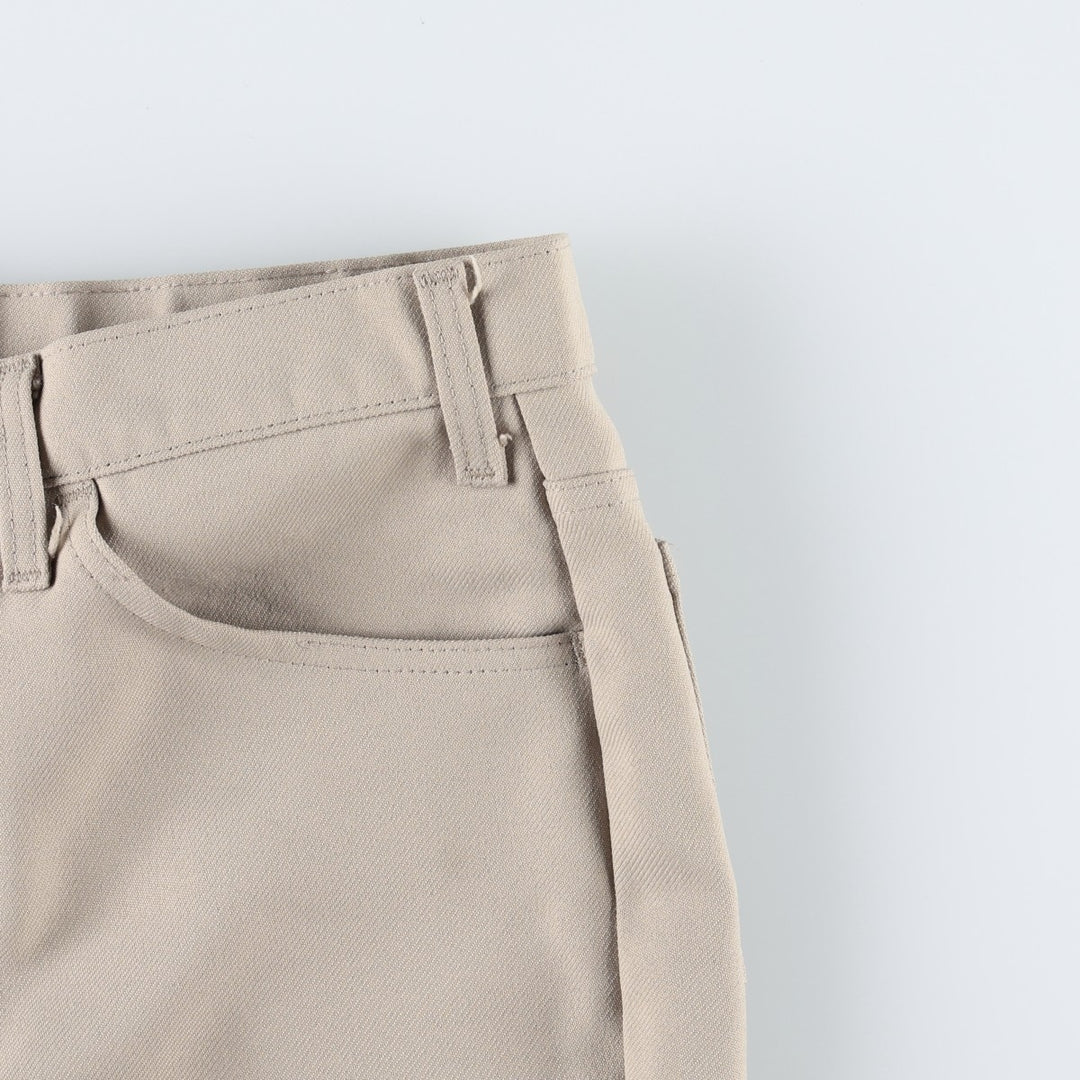70s-80'S Levi's 10517-6122 Flare Pants, Men's W32 (approx.), Vintage unclear Beige type Vintage Second Hand