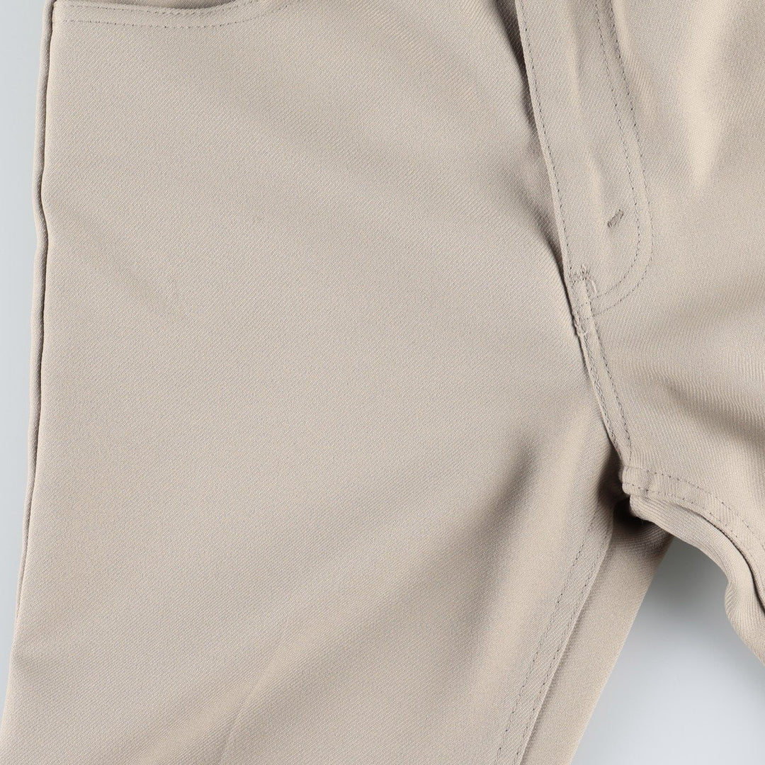 70s-80'S Levi's 10517-6122 Flare Pants, Men's W32 (approx.), Vintage unclear Beige type Vintage Second Hand