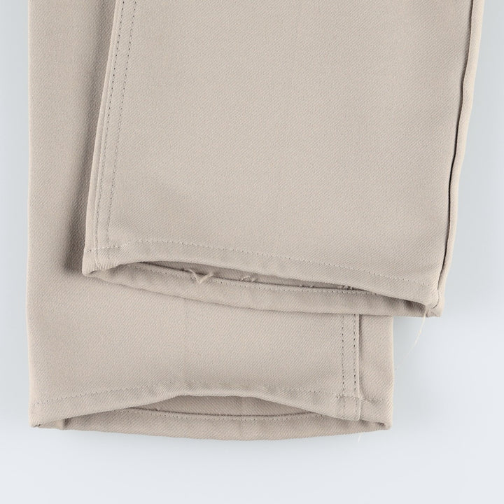 70s-80'S Levi's 10517-6122 Flare Pants, Men's W32 (approx.), Vintage unclear Beige type Vintage Second Hand