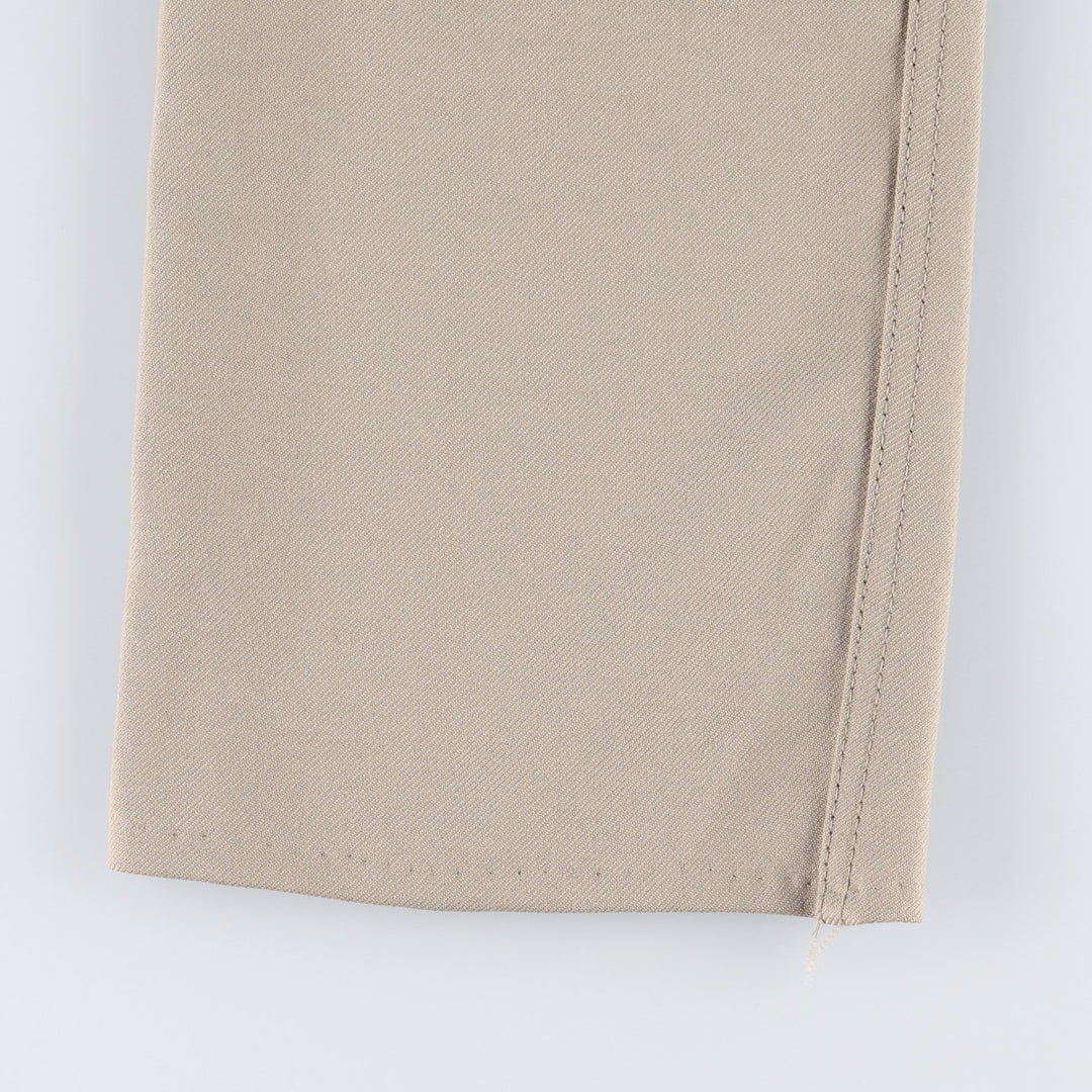 1990'S Levi's 10517-6122 slacks, made in USA, men's size W32 (approx.), vintage. polyester Beige type Vintage Second Hand