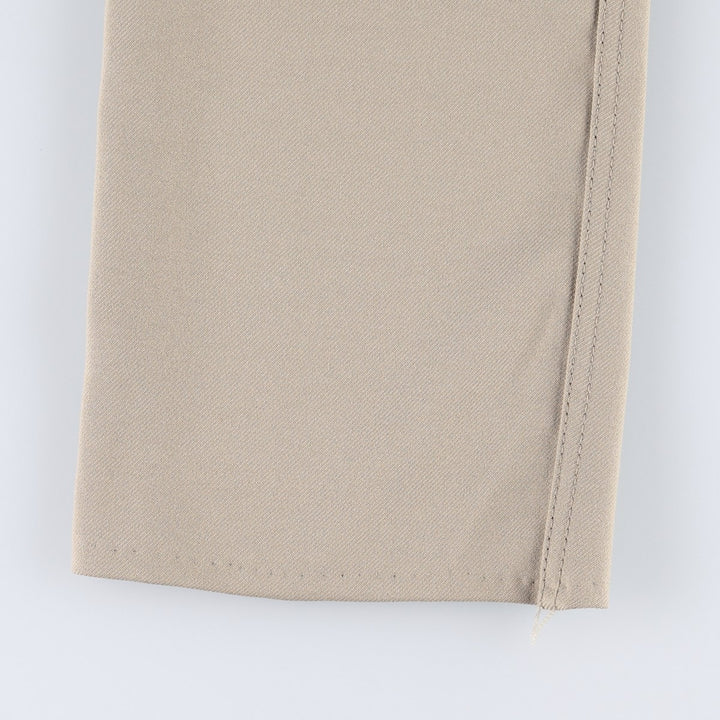 1990'S Levi's 10517-6122 slacks, made in USA, men's size W32 (approx.), vintage. polyester Beige type Vintage Second Hand