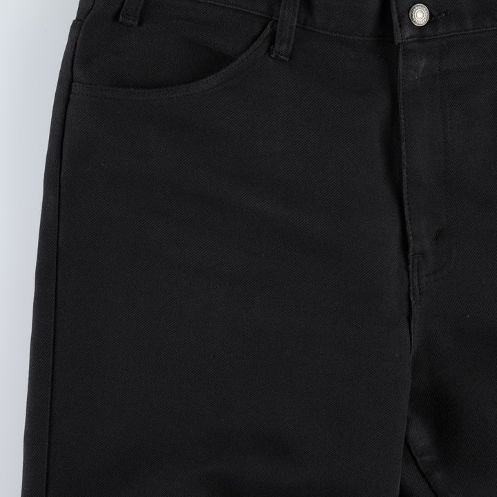 1990'S Levi's 10517-6159 Flare Pants, Made in USA, Men's Size W37 (approx.), Vintage polyester black type Vintage Second Hand