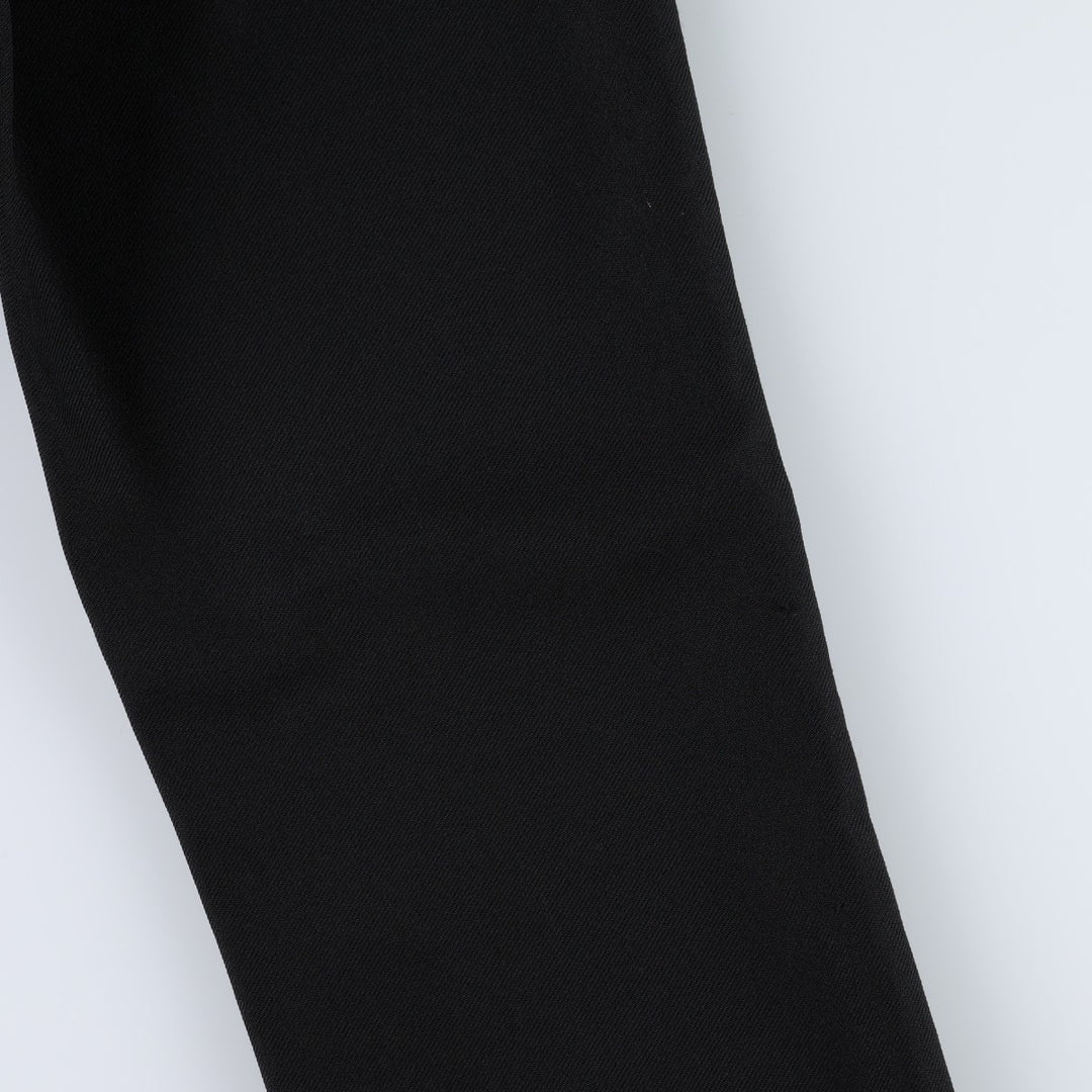 80s-90'S Wrangler Dress Jeans, Slacks, Made in USA, Men's, W33 equivalent, Vintage polyester black type Vintage Second Hand