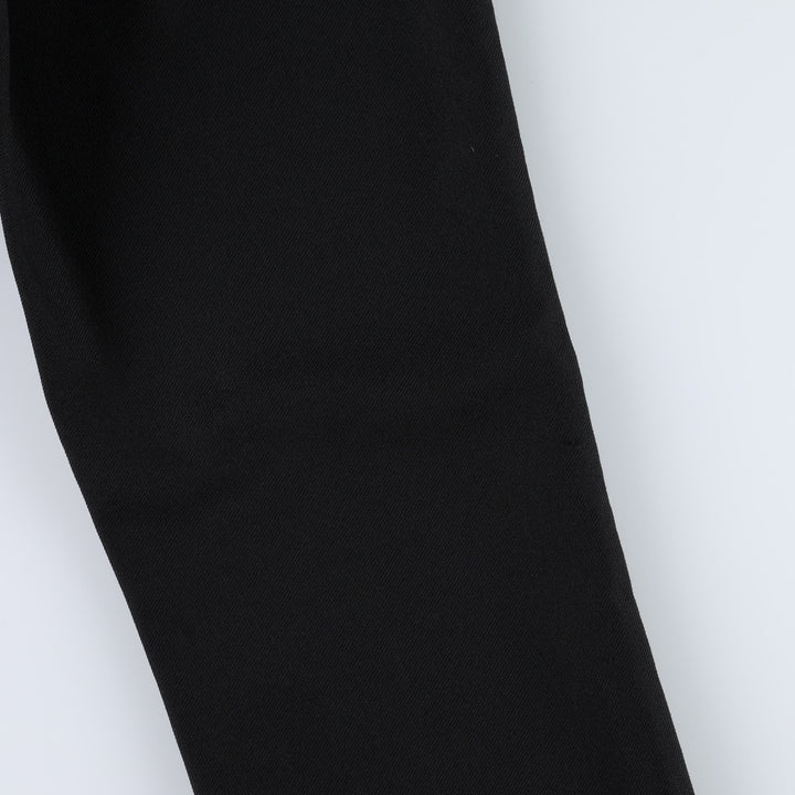 80s-90'S Wrangler Dress Jeans, Slacks, Made in USA, Men's, W33 equivalent, Vintage polyester black type Vintage Second Hand