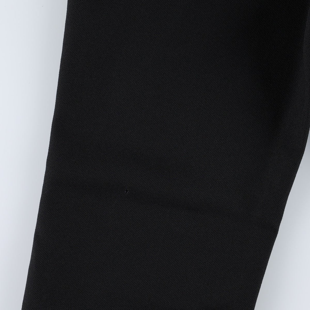 80s-90'S Wrangler Dress Jeans, Slacks, Made in USA, Men's, W33 equivalent, Vintage polyester black type Vintage Second Hand