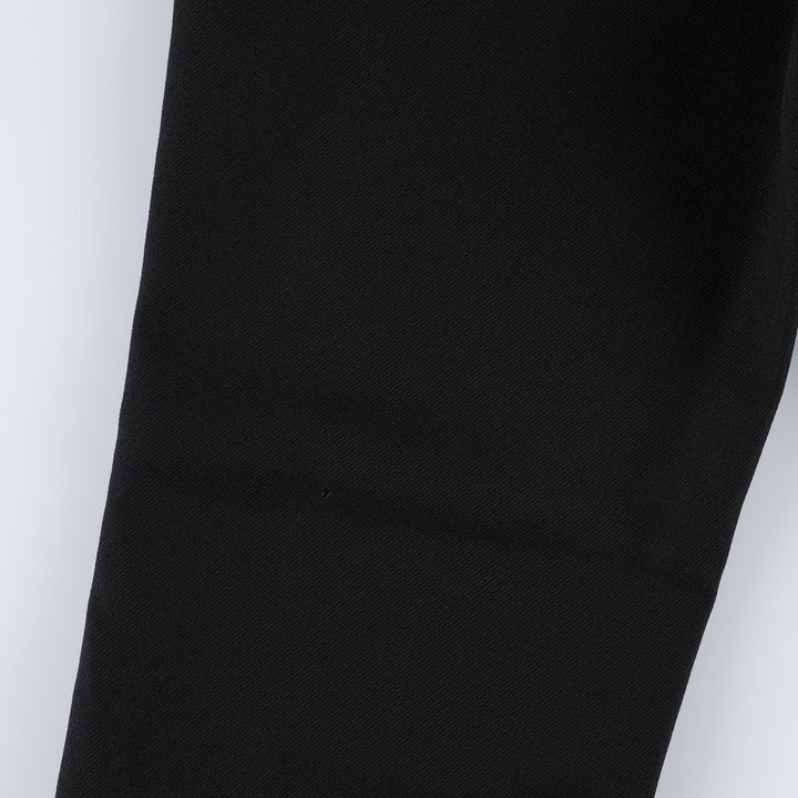 80s-90'S Wrangler Dress Jeans, Slacks, Made in USA, Men's, W33 equivalent, Vintage polyester black type Vintage Second Hand