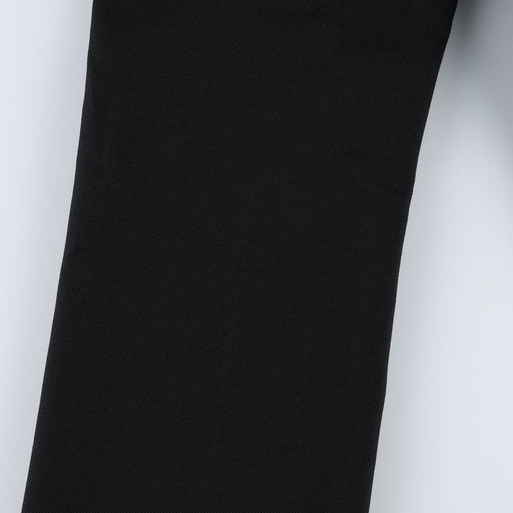80s-90'S Wrangler Dress Jeans, Slacks, Made in USA, Men's, W33 equivalent, Vintage polyester black type Vintage Second Hand