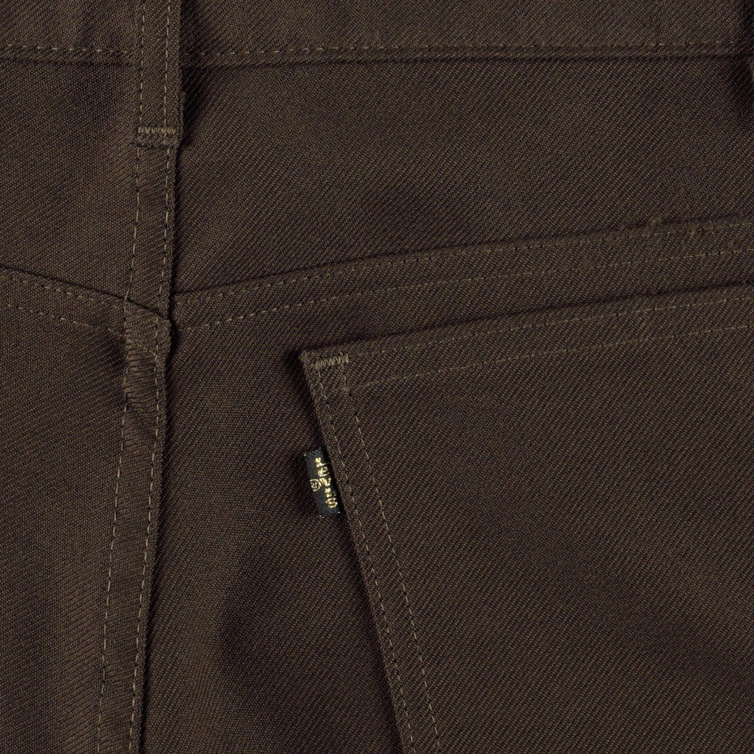 2000'S Levi's BOOT CUT Flare Pants, Men's W36 (approx.) polyester brown type Vintage Second Hand