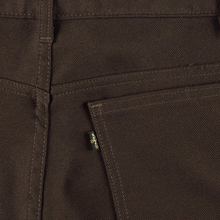 2000'S Levi's BOOT CUT Flare Pants, Men's W36 (approx.) polyester brown type Vintage Second Hand