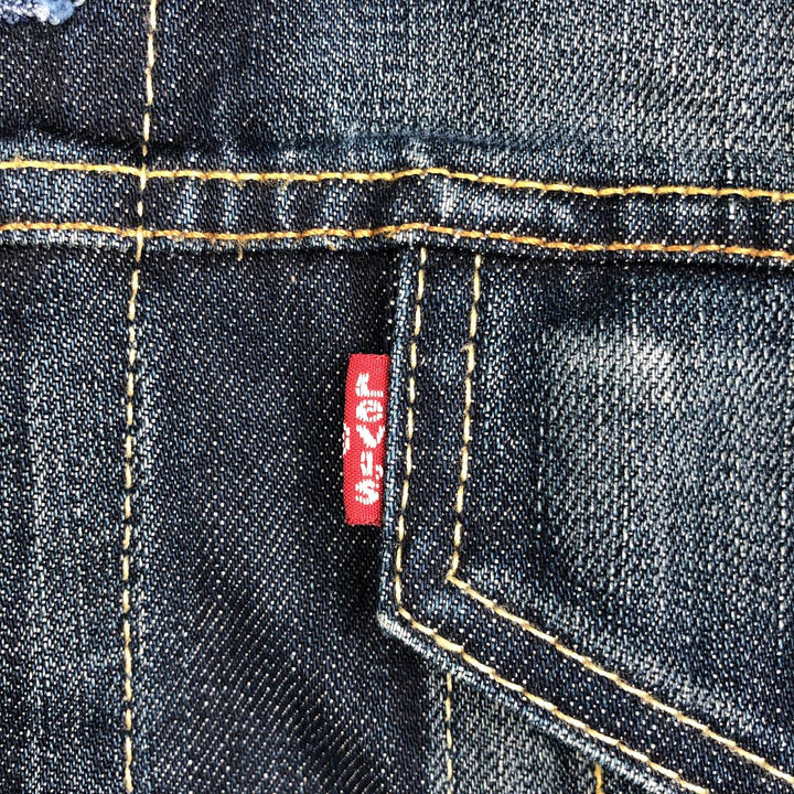 90'S Levi's 70500-04 Euro Model Denim Jacket, G-Jean, Men's Size L, Vintage cotton blue type Vintage Second Hand