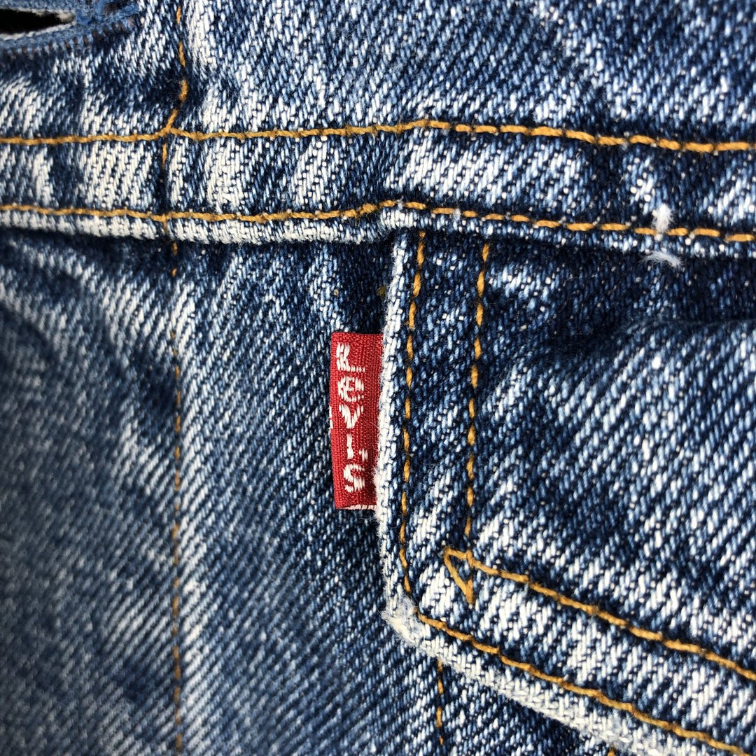 90s-00'S Levi's 75525-4891 Denim Jacket (Men's Size L equivalent) Vintage unclear blue type Vintage Second Hand