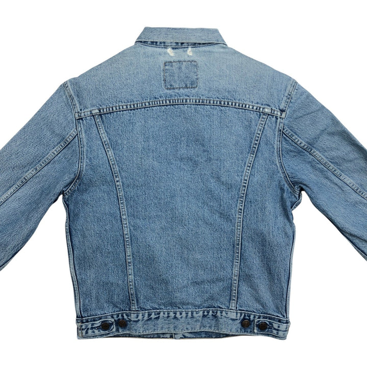 90'S Levi's 70503-02 Euro Model Denim Jacket, Jean Jacket, Men's M Size, Vintage cotton blue type Vintage Second Hand