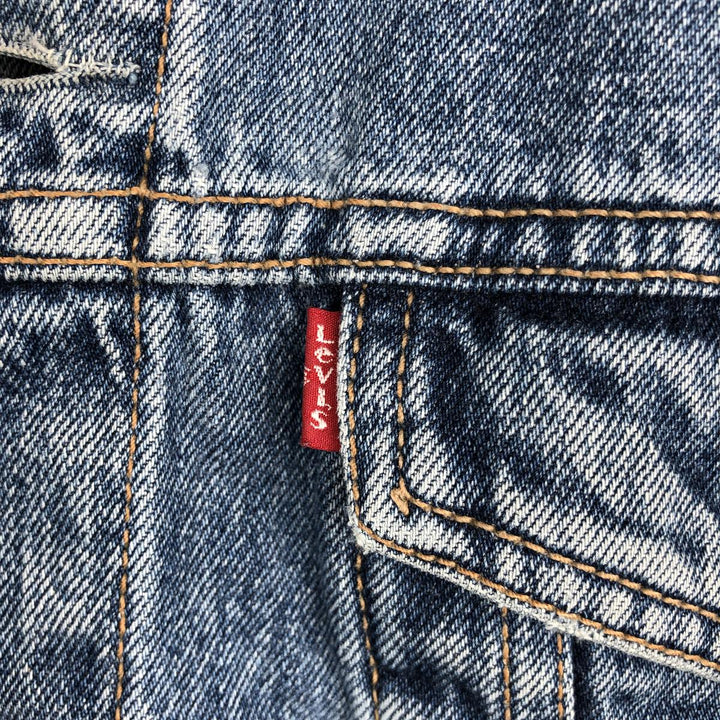 1990'S Levi's 71165-0225 135th Anniversary Model Denim Jacket (Men's XL equivalent) Vintage cotton blue type Vintage Second Hand