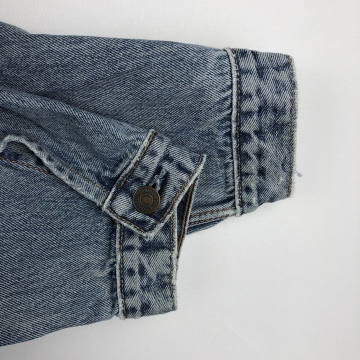1990'S Levi's 71165-0225 135th Anniversary Model Denim Jacket (Men's XL equivalent) Vintage cotton blue type Vintage Second Hand