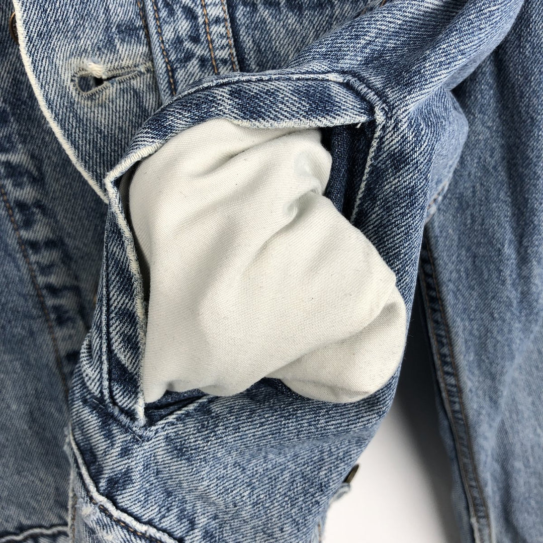 1990'S Levi's 71165-0225 135th Anniversary Model Denim Jacket (Men's XL equivalent) Vintage cotton blue type Vintage Second Hand