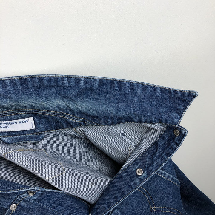 Levi's Engineered Euro Model Denim Jacket, Men's Size L cotton blue type Vintage Second Hand