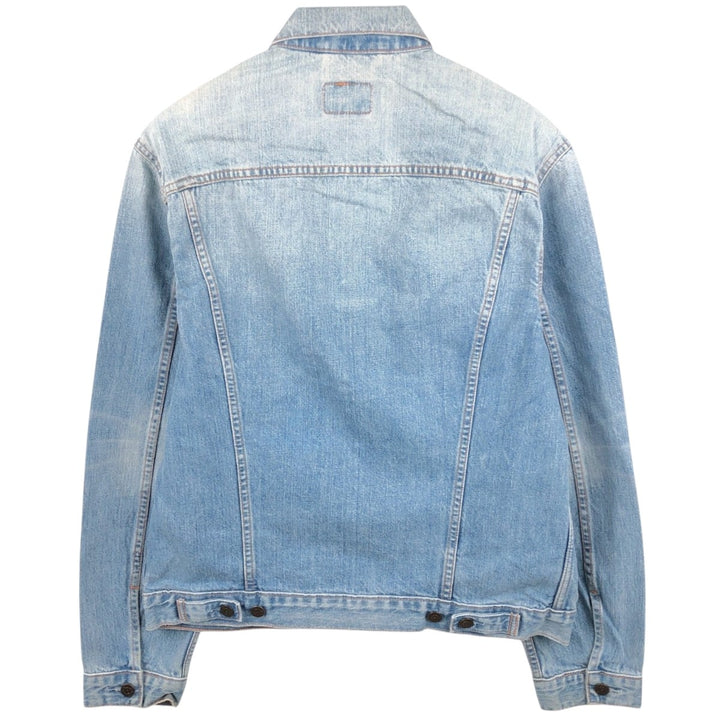 Levi's 70550-04 Euro Model Denim Jacket, Men's Size L cotton blue type Vintage Second Hand