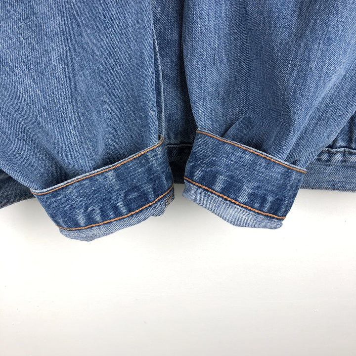 Levi's 70550-04 Euro Model Denim Jacket, Men's Size L cotton blue type Vintage Second Hand