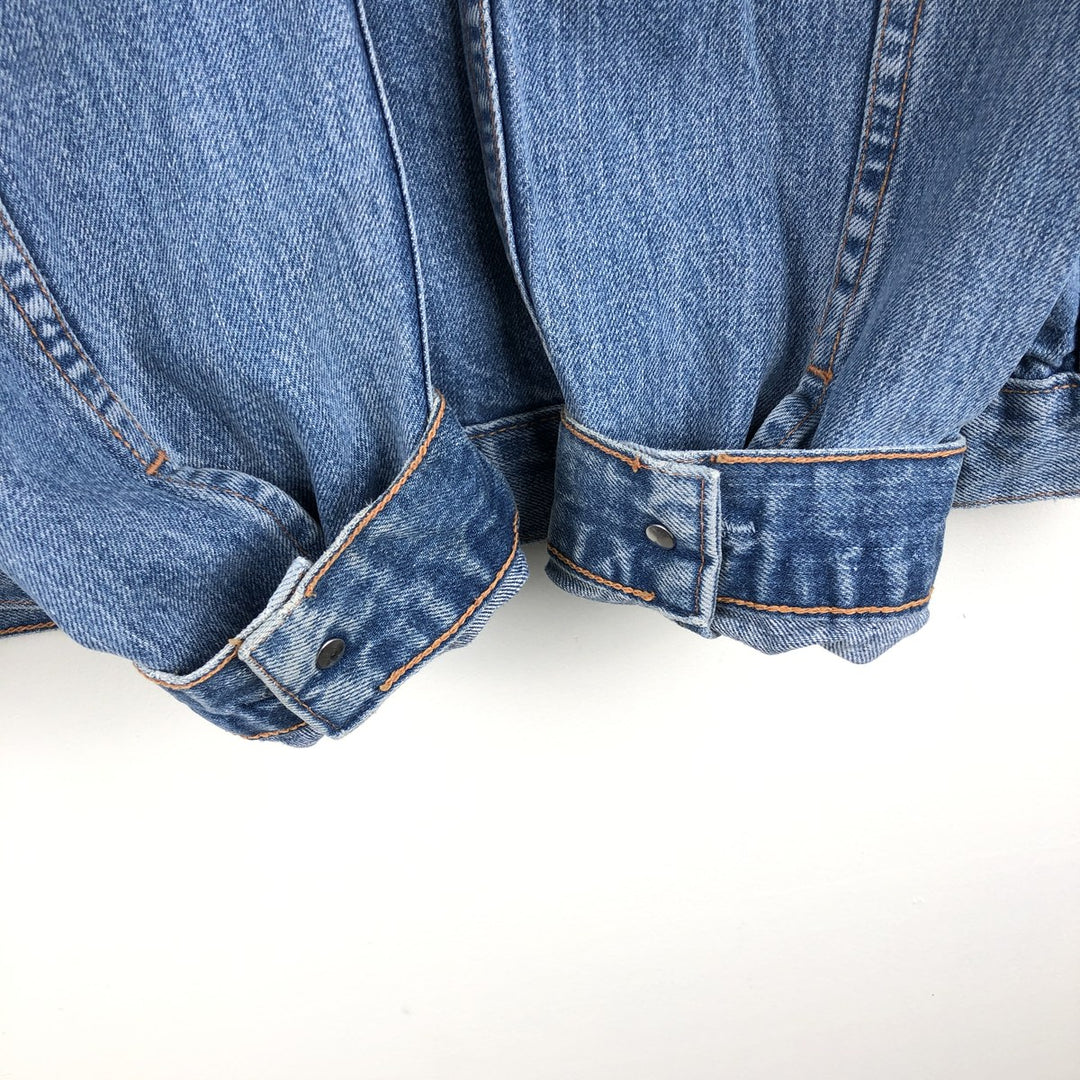 Levi's 70550-04 Euro Model Denim Jacket, Men's Size L cotton blue type Vintage Second Hand