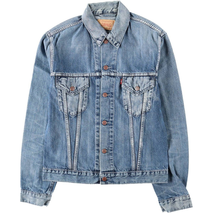 Levi's 70500-04 Euro Model Denim Jacket, Men's Size L cotton blue type Vintage Second Hand
