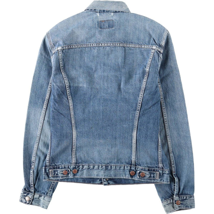 Levi's 70500-04 Euro Model Denim Jacket, Men's Size L cotton blue type Vintage Second Hand