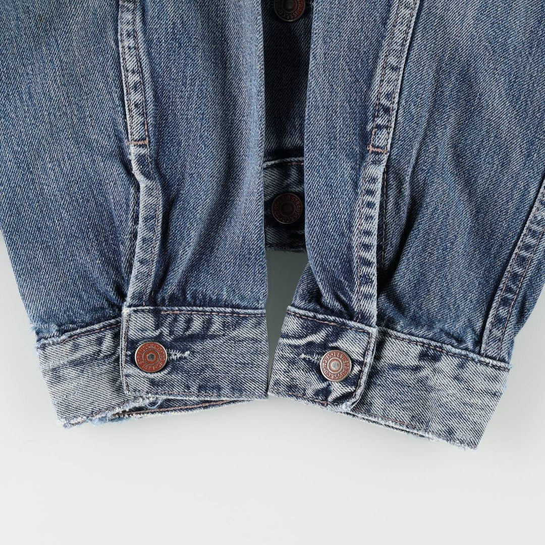 Levi's 70500-04 Euro Model Denim Jacket, Men's Size L cotton blue type Vintage Second Hand