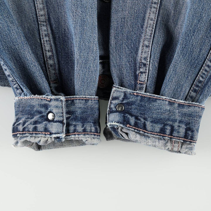 Levi's 70500-04 Euro Model Denim Jacket, Men's Size L cotton blue type Vintage Second Hand