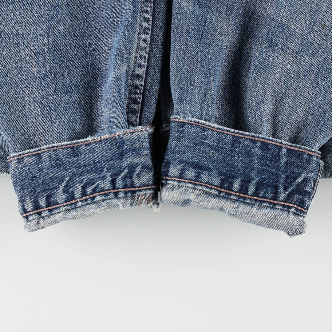 Levi's 70500-04 Euro Model Denim Jacket, Men's Size L cotton blue type Vintage Second Hand