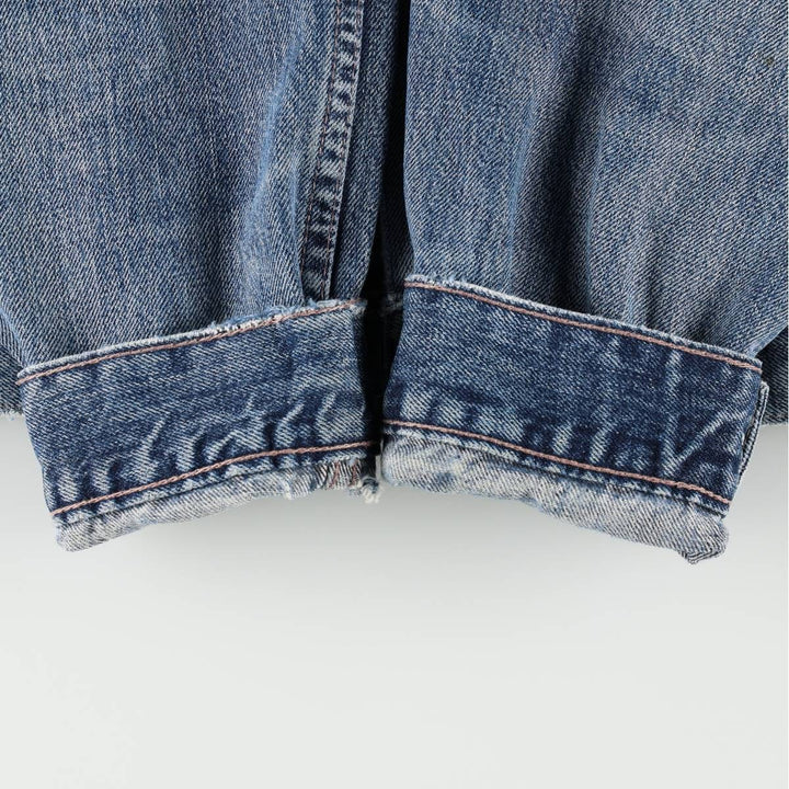 Levi's 70500-04 Euro Model Denim Jacket, Men's Size L cotton blue type Vintage Second Hand