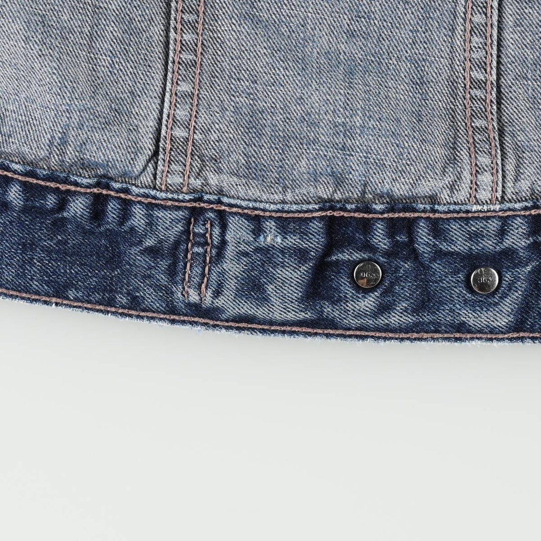 Levi's 70500-04 Euro Model Denim Jacket, Men's Size L cotton blue type Vintage Second Hand