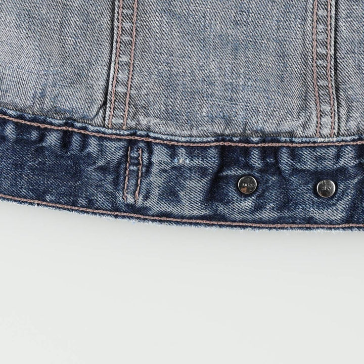 Levi's 70500-04 Euro Model Denim Jacket, Men's Size L cotton blue type Vintage Second Hand