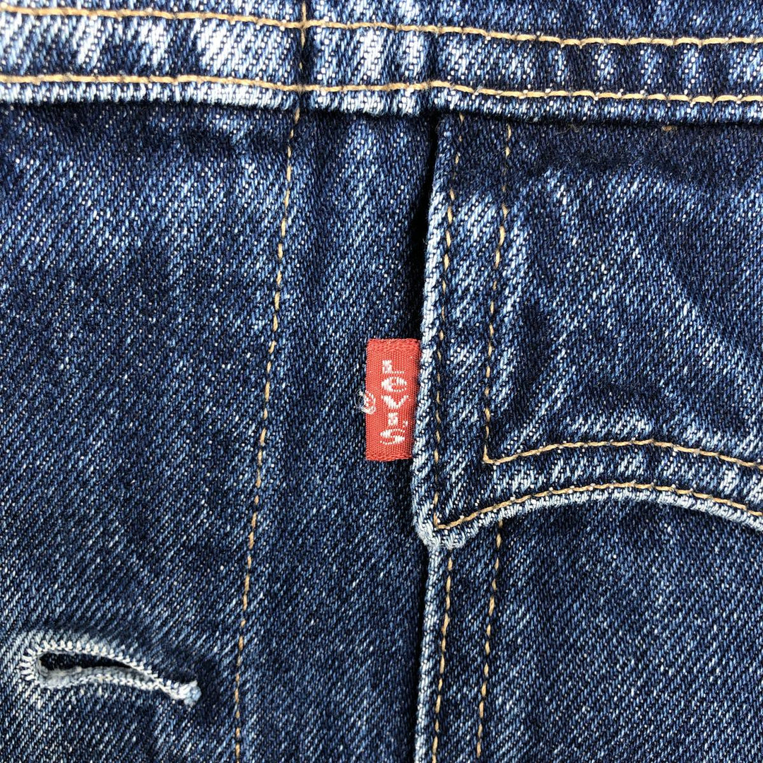 2000'S Levi's 70570-0602 Euro Model Denim Jacket, Men's Size XL (approx.) cotton blue type Vintage Second Hand