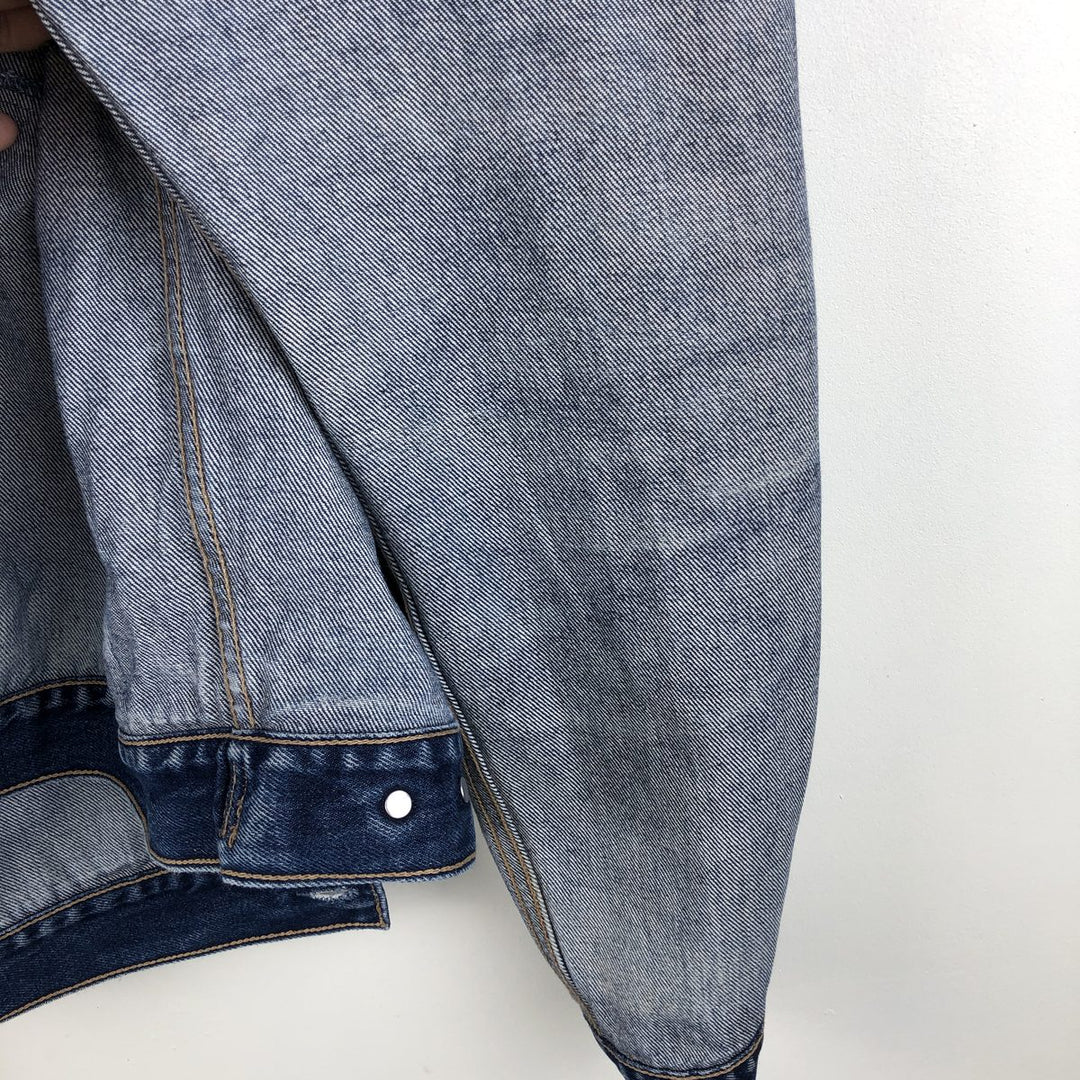 2000'S Levi's 70570-0602 Euro Model Denim Jacket, Men's Size XL (approx.) cotton blue type Vintage Second Hand