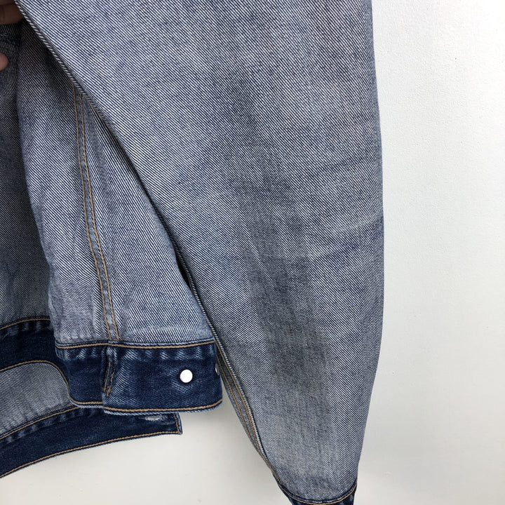 2000'S Levi's 70570-0602 Euro Model Denim Jacket, Men's Size XL (approx.) cotton blue type Vintage Second Hand