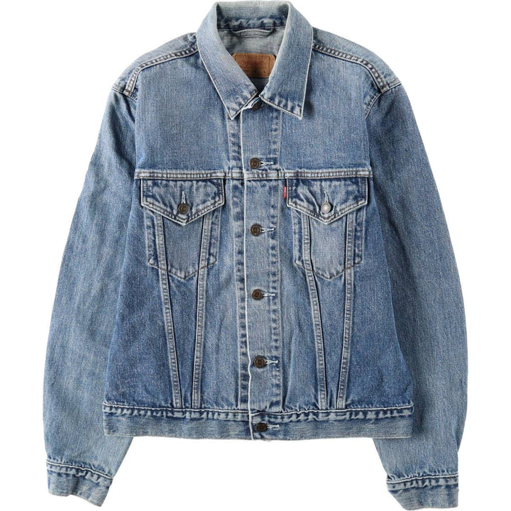 1990'S Levi's 7050-0461 Denim Jacket (Men's Size L equivalent) Vintage cotton blue type Vintage Second Hand