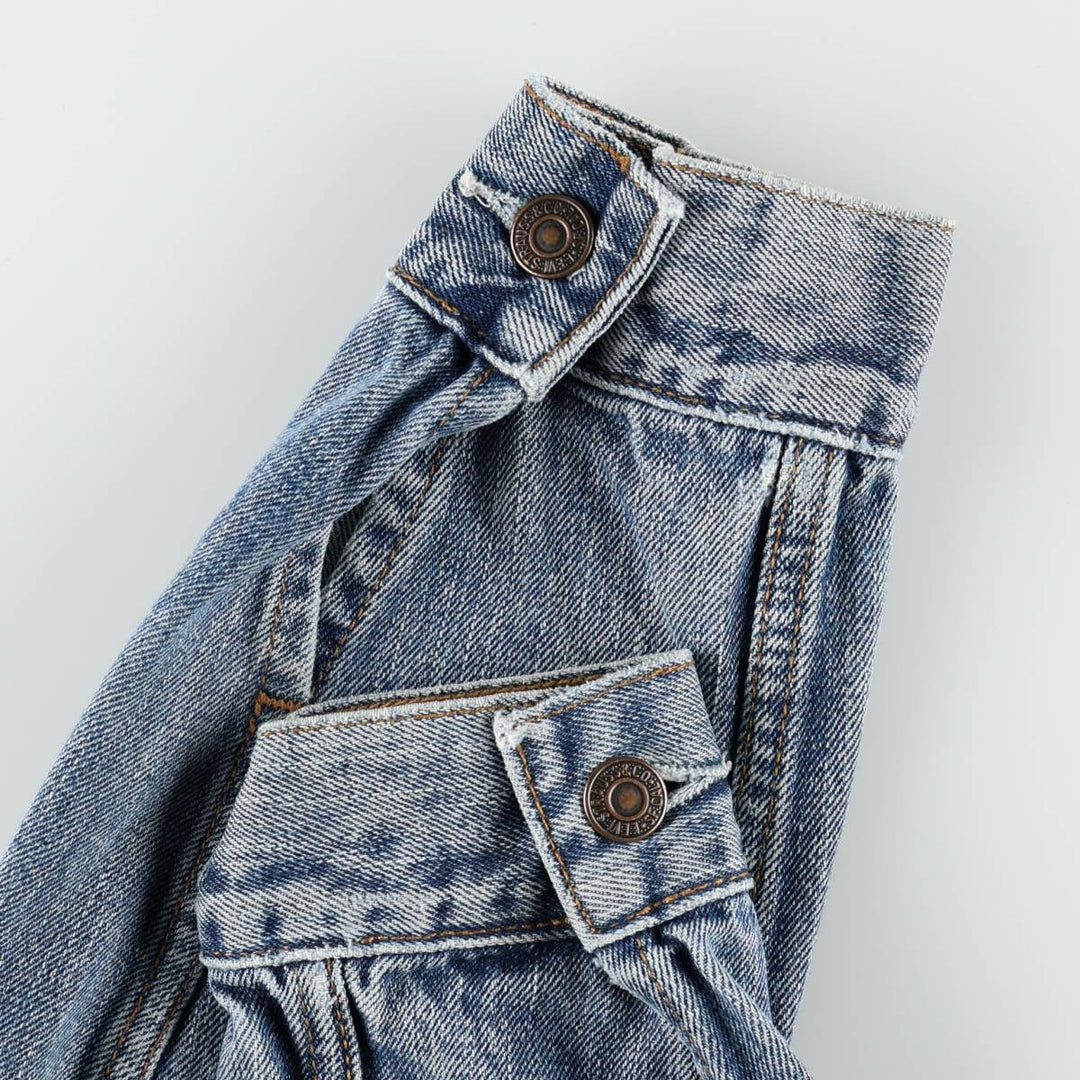 1990'S Levi's 7050-0461 Denim Jacket (Men's Size L equivalent) Vintage cotton blue type Vintage Second Hand