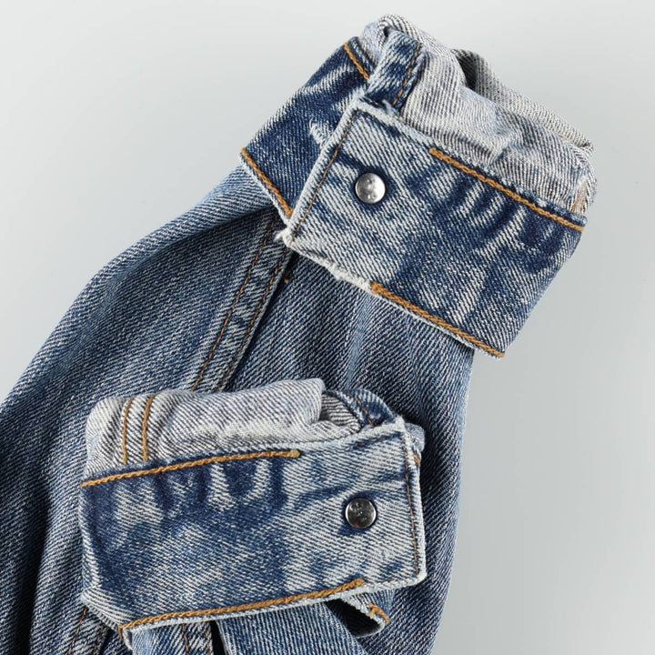 1990'S Levi's 7050-0461 Denim Jacket (Men's Size L equivalent) Vintage cotton blue type Vintage Second Hand