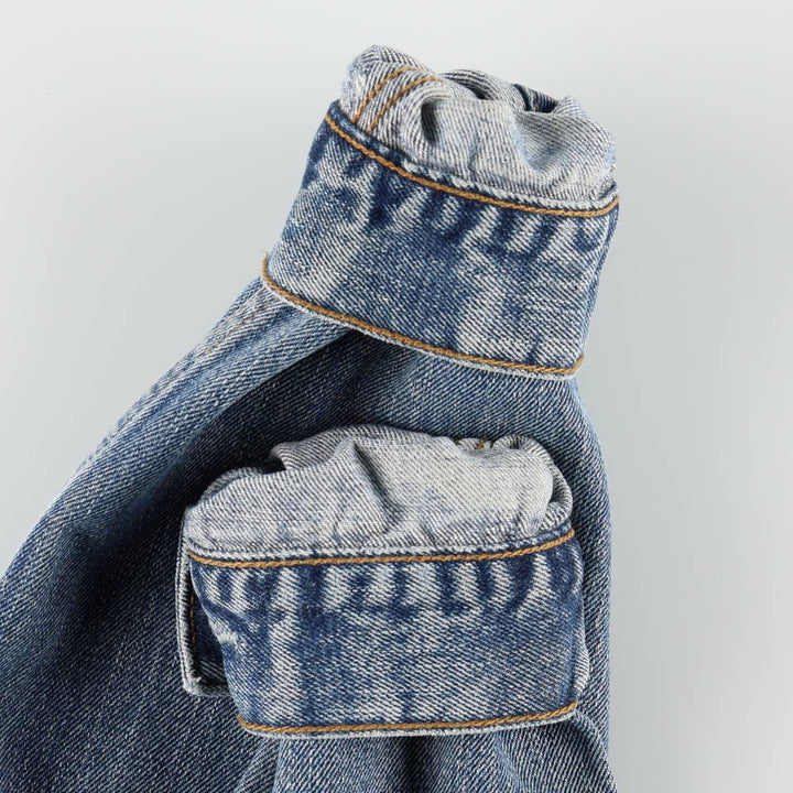 1990'S Levi's 7050-0461 Denim Jacket (Men's Size L equivalent) Vintage cotton blue type Vintage Second Hand
