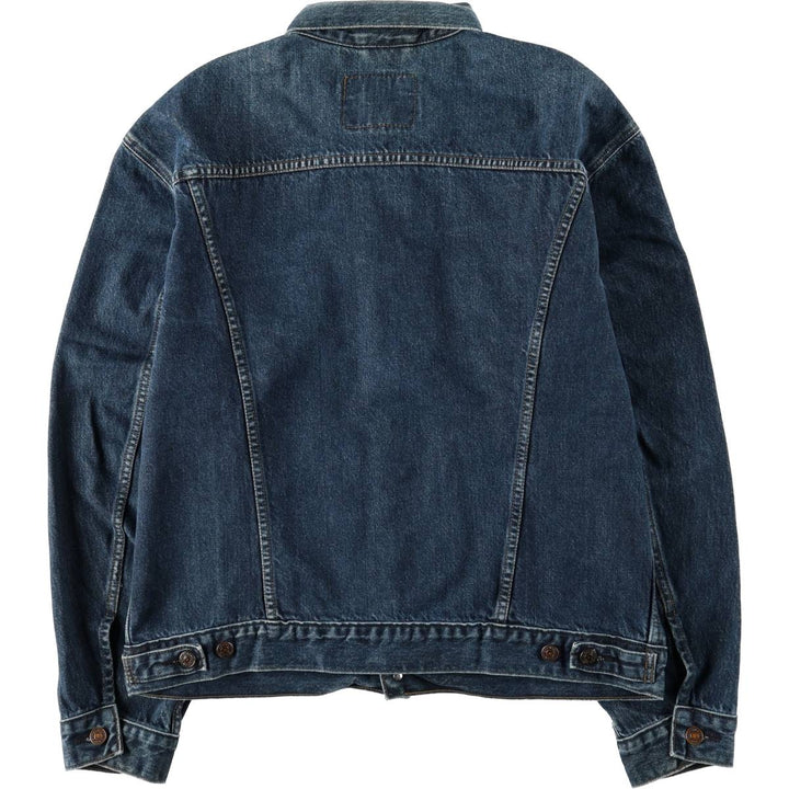1990'S Levi's 70503-0255 Denim Jacket, Men's Size XL (approx.), Vintage cotton blue type Vintage Second Hand
