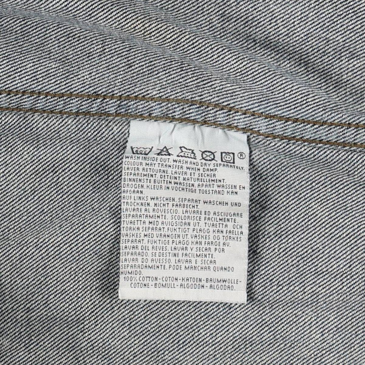 1990'S Levi's 70503-0255 Denim Jacket, Men's Size XL (approx.), Vintage cotton blue type Vintage Second Hand