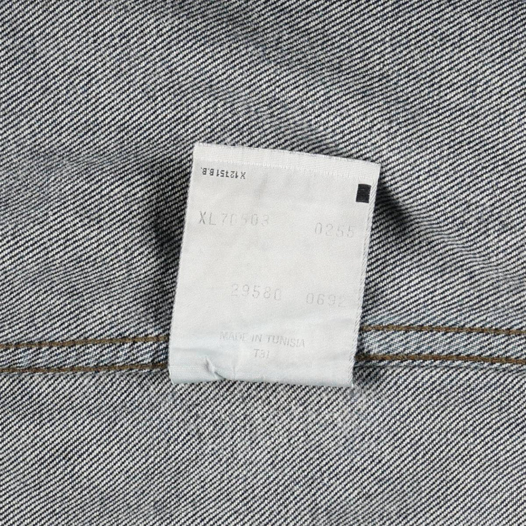 1990'S Levi's 70503-0255 Denim Jacket, Men's Size XL (approx.), Vintage cotton blue type Vintage Second Hand