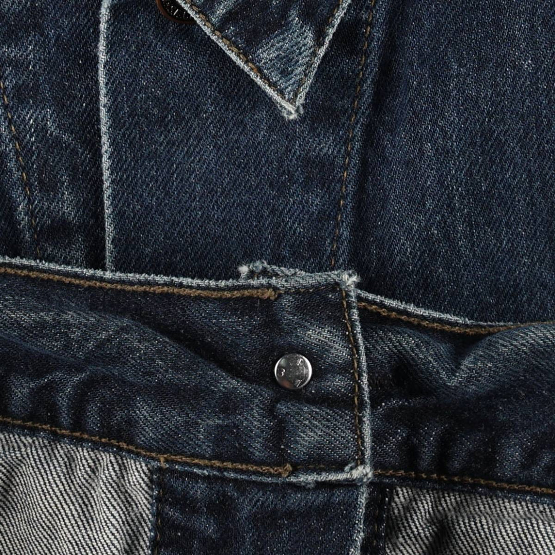 1990'S Levi's 70503-0255 Denim Jacket, Men's Size XL (approx.), Vintage cotton blue type Vintage Second Hand