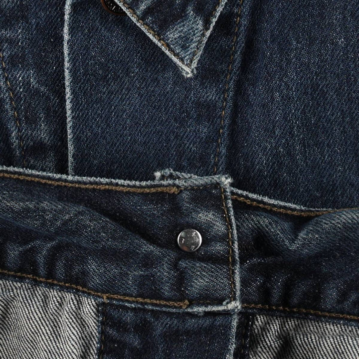 1990'S Levi's 70503-0255 Denim Jacket, Men's Size XL (approx.), Vintage cotton blue type Vintage Second Hand