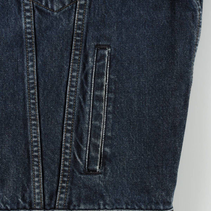 1990'S Levi's 70503-0255 Denim Jacket, Men's Size XL (approx.), Vintage cotton blue type Vintage Second Hand